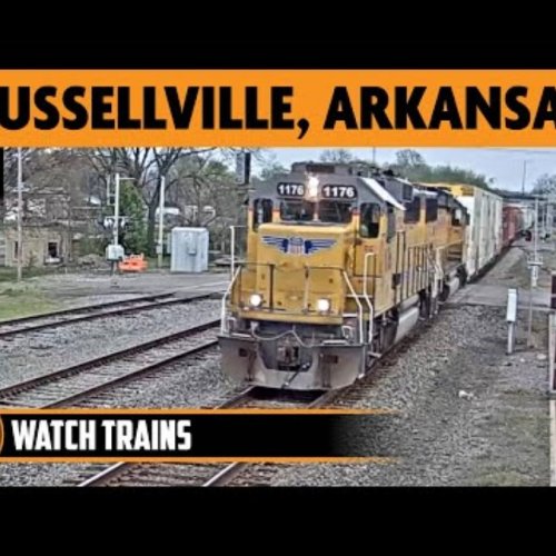 Russellville Depot South Railcam | Live Train Spotting in Arkansas