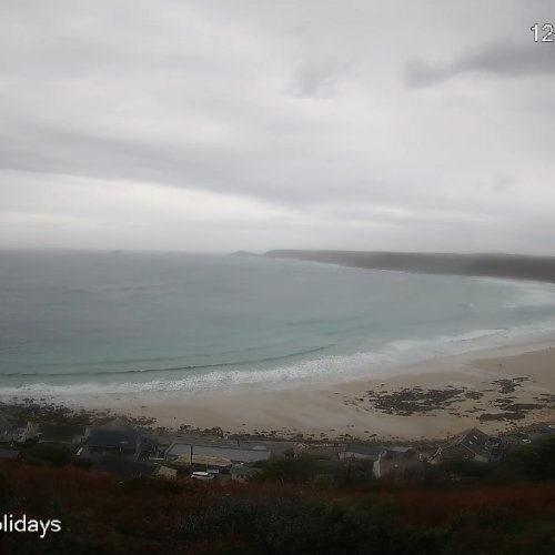 Live Atlantic Cottage Holidays Webcam: Whitesand Bay, Penzance