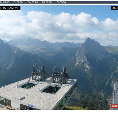 Col dei Rossi Webcam: Live Views of Canazei & Dolomites