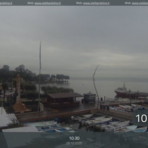 Live Webcam: Bardolino Port on Lake Garda, Italy