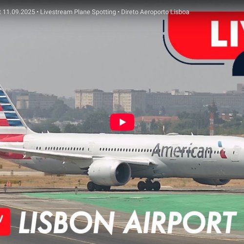 Lisbon International Airport Live Webcam: Plane Spotting in Portugal