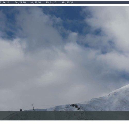 Waldalmbahn Mountain Station Live Webcam: Raurisertal, Austrian Alps