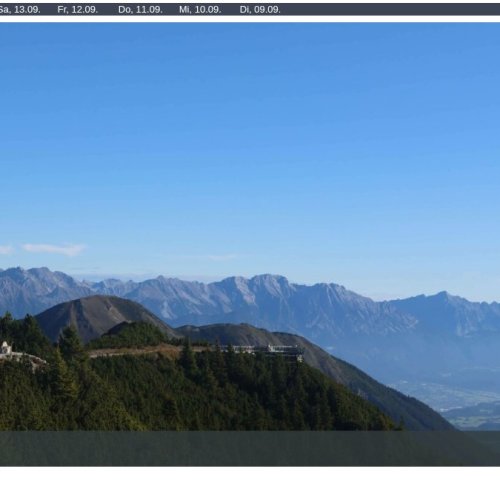 Krinnenkopf Fulpmes Stubaital Live Webcam: Alpine Views at 2100m