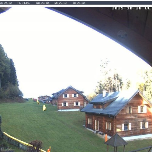Hüttendorf Schladming Live Webcam: Alpine Chalets & Planai Views 🇦🇹