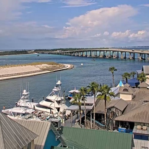 Destin Harborwalk Live Cam: Florida's Emerald Coast 🏖️