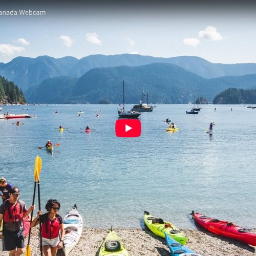 Deep Cove North Vancouver Live Webcam: Indian Arm Views