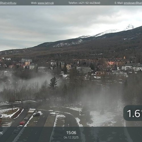 Live from Nový Smokovec: High Tatras Mountain View