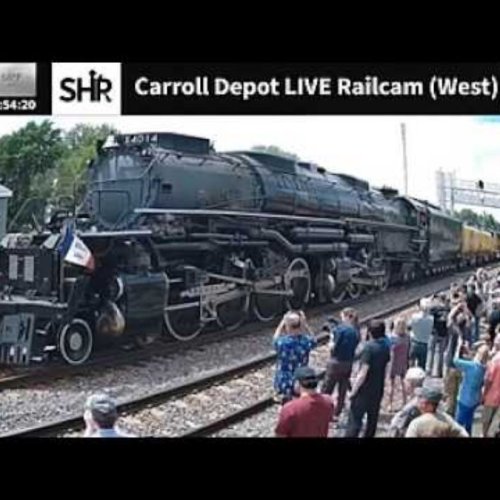 Carroll Depot West Railcam | Live Train Action