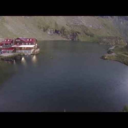 Cabana Bâlea Lac Live Webcam: Făgăraș Mountains, Romania