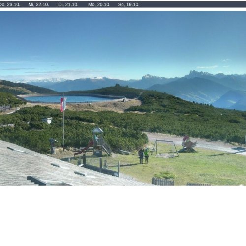 Rittner Horn Live Webcam: Panoramic Views of the Dolomites