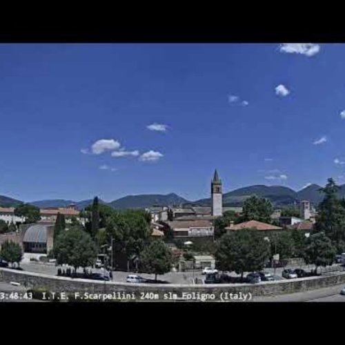 Foligno Skyline & Bell Tower Panorama