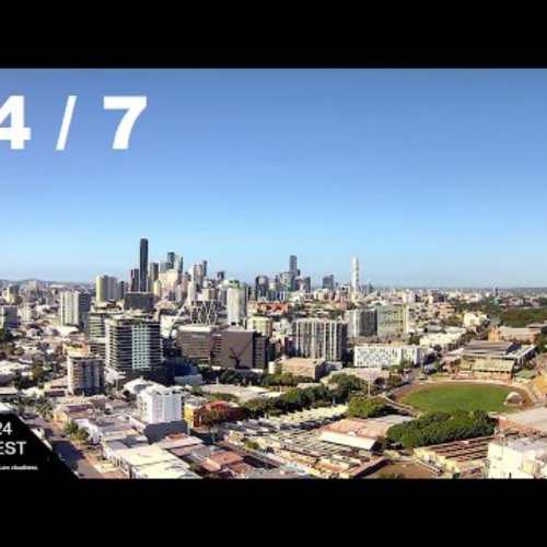 Brisbane City Skyline Live Webcam - Queensland, Australia