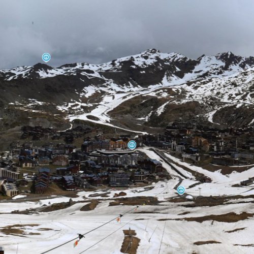Val Thorens Tyrolienne: A Live Look at the French Alps 🏔️
