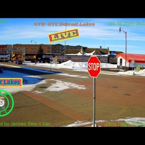 Live Detroit Lakes Train Station Webcam: Downtown Minnesota Rail Views