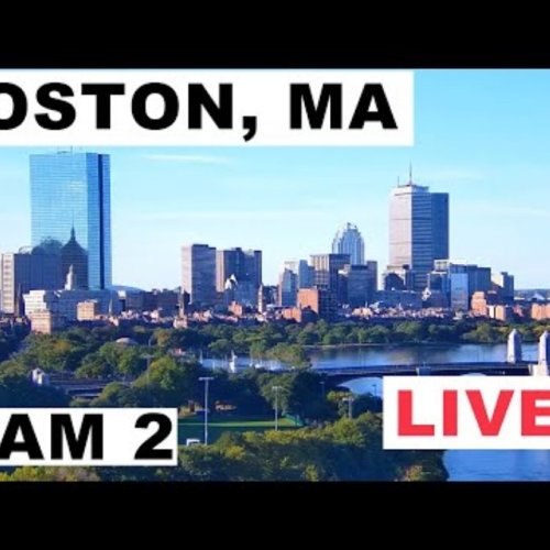 Boston Skyline Over The Charles River