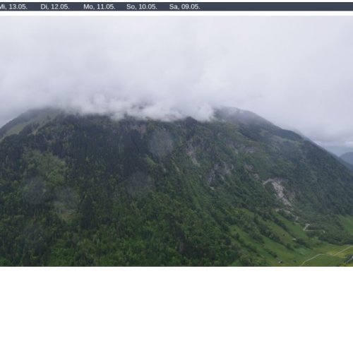 Weissenberge Matt Live Webcam: Panoramic Views of Glarus Süd