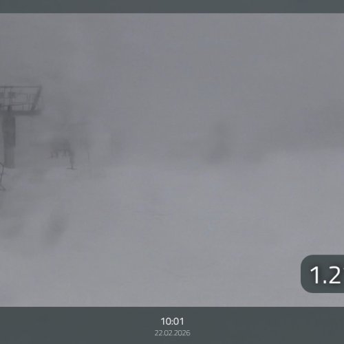 Velká Úpa Ski Resort Live Webcam: Krkonoše Mountains Skiing