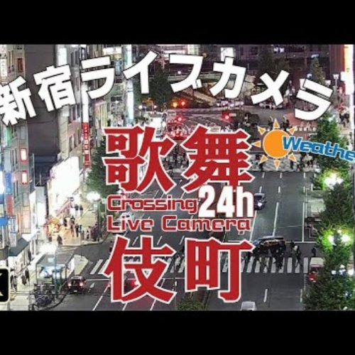 Shinjuku Kabukicho Crossing Live Cam, Tokyo 🇯🇵