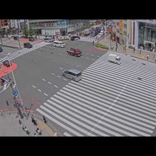Shinjuku Ōgādo Intersection Live View | Tokyo, Japan