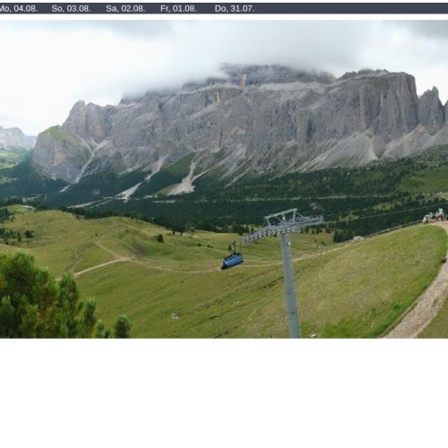 Piz Sella Webcam: Live Views of the Dolomites