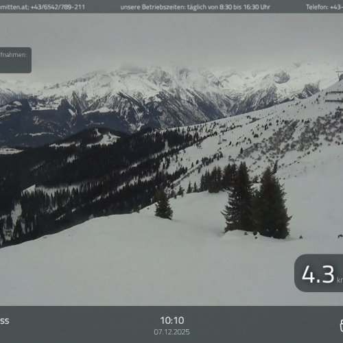 Zell am See Webcam: Live Views from ZellamseeXpress, Austria