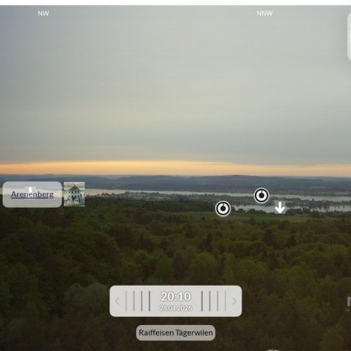 Experience The Breathtaking Views Of Wäldi From The Napoleonturm Webcam