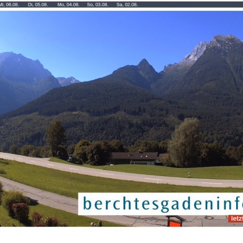 Ramsau bei Berchtesgaden Live Webcam: Alpine Mountain Views