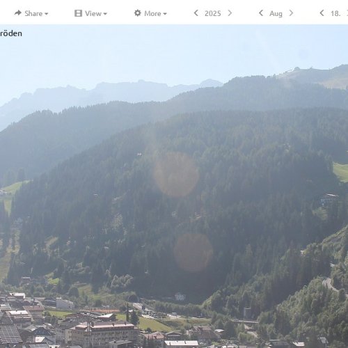 St. Christina Gröden Live Webcam: Dolomite Alpine Views