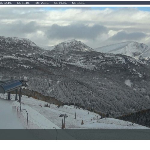 Live Webcam: Bergbahnen Turracher Höhe Ski Resort & Mountains