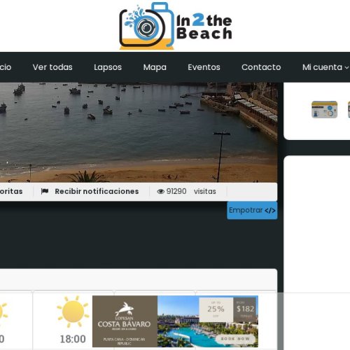 Ribeira de Cascais Beach Live Webcam: Coastal Charm in Portugal