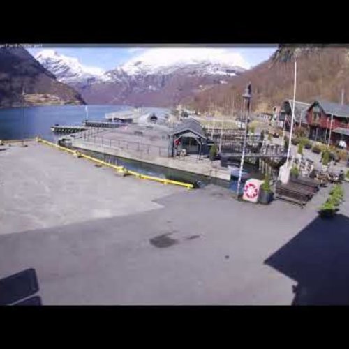 Geirangerfjord Cruise Port Live | Scenic Views of Geiranger, Norway