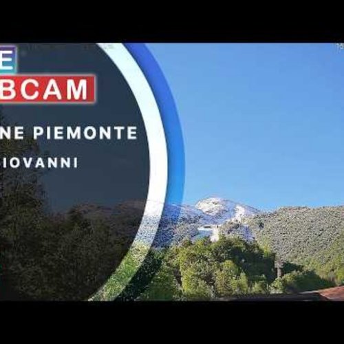Limone Piemonte: San Giovanni Live Webcam Over Riserva Bianca