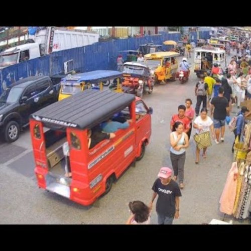 Agdao Market Live Webcam: Davao City, Philippines Street View