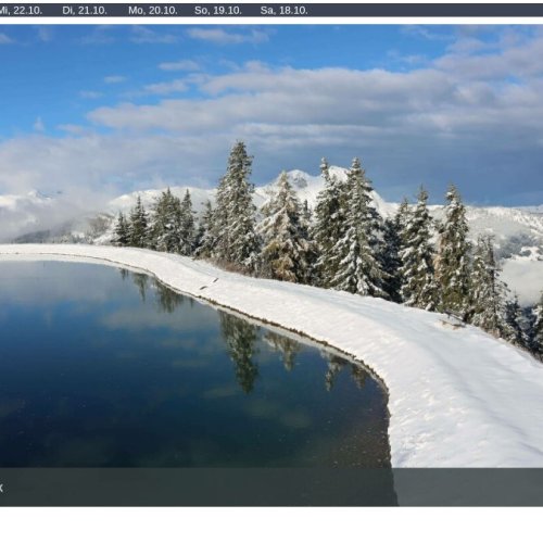 Live from Spiegelsee Fulseck: Dorfgastein Mountain Webcam