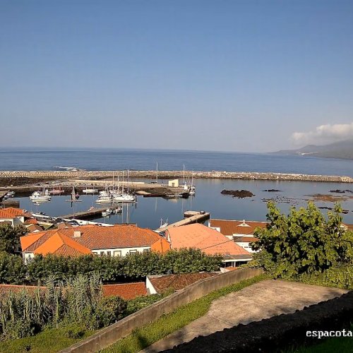 Lajes do Pico, Azores: Live Port & Mount Pico Views