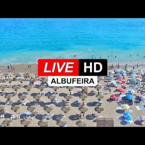 Alfagar Resort Pool & Coastal Live View