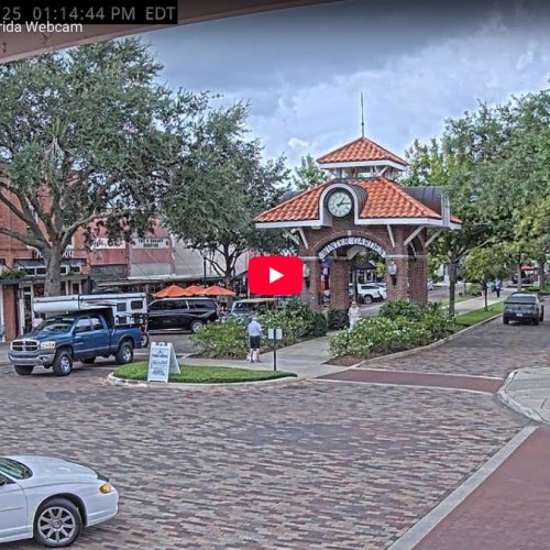 Live Downtown Winter Garden, Florida Webcam