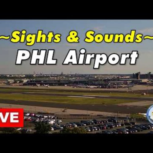 Philadelphia Airport Runways & Terminals | Live View