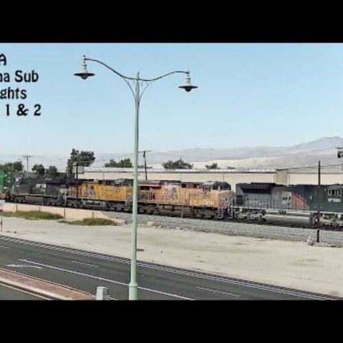 Indio California Live Train Cam: Union Pacific & Amtrak Rail Stream