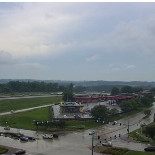 Coralville, Iowa Live Webcam: I-80 Traffic & Weather View