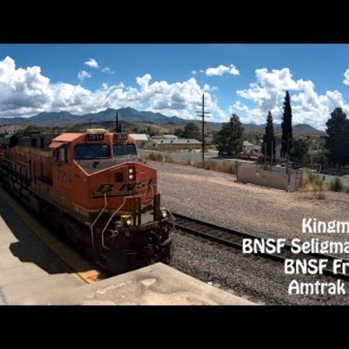 Kingman Train Station Live Webcam: Arizona Rail Action & Desert Views