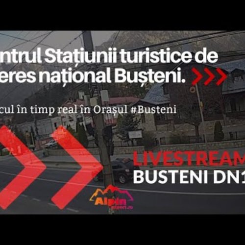 Busteni DN1 Town Centre