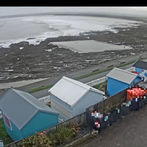 Westward Ho! Tidal Pool & Coastline Live Webcam