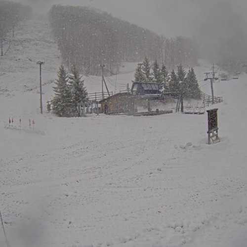 Bromont Remontée Du Midi: Live Skiing Views in Iron Hill, Canada 🏂