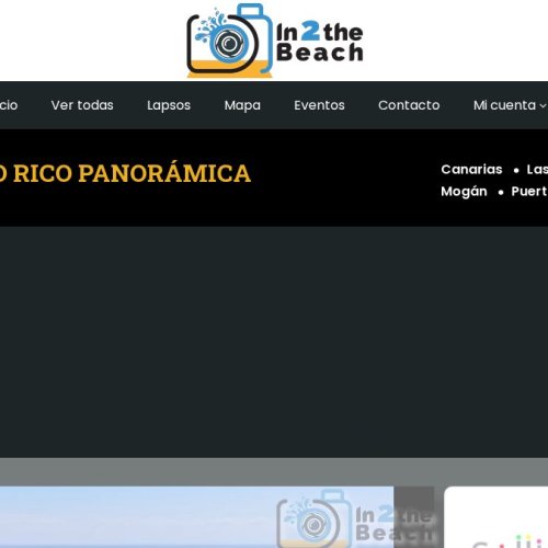 Puerto Rico Beach Gran Canaria Live Panoramic Webcam