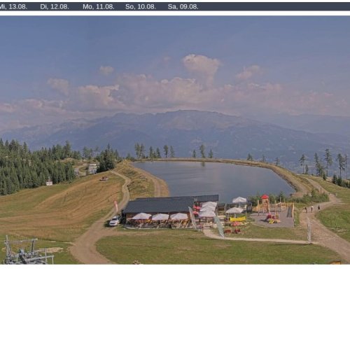 Goldeck Mountain Live Webcam: Alpine Views from Baldramsdorf