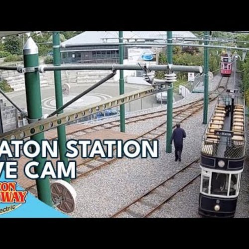 Seaton Tramway Live Webcam: Historic Tram Views