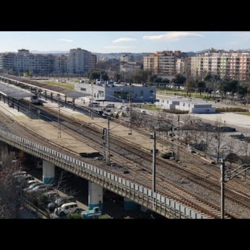 Girona Centre Railway Trainspotting