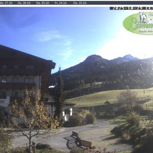 Hotel Lammwirt Großarltal Webcam: Live Views of Austrian Alps