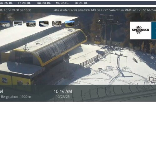 Live from Sonnenbahn Bergstation: St. Michael im Lungau Alpine Views